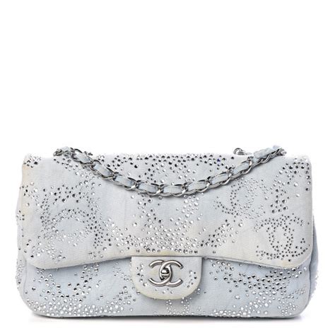 chanel flap swarovski|fashionphile Chanel flap.